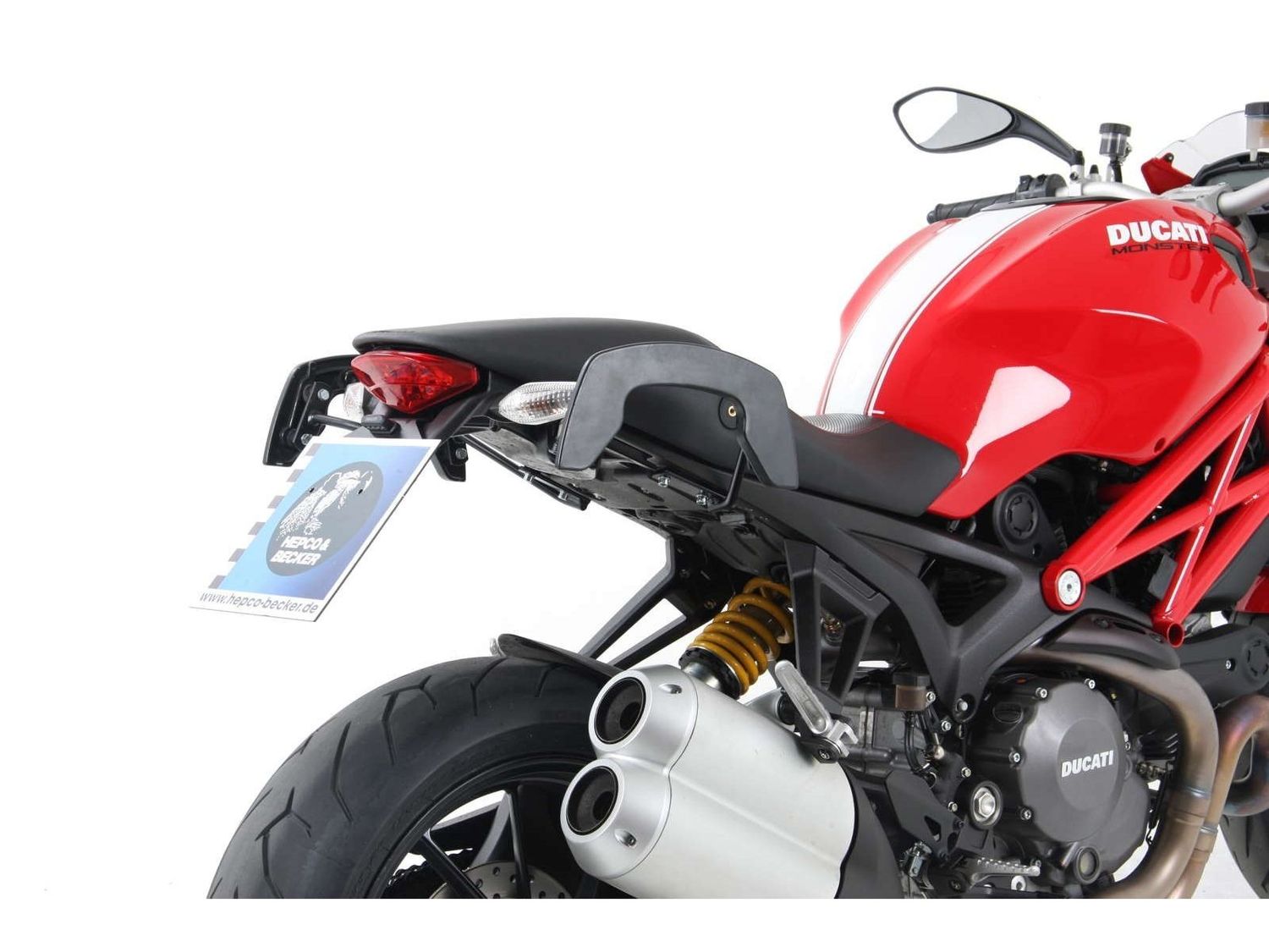 Soporte C-Bow para Alforjas Ducati Monster 1100 evo (2011-2013)