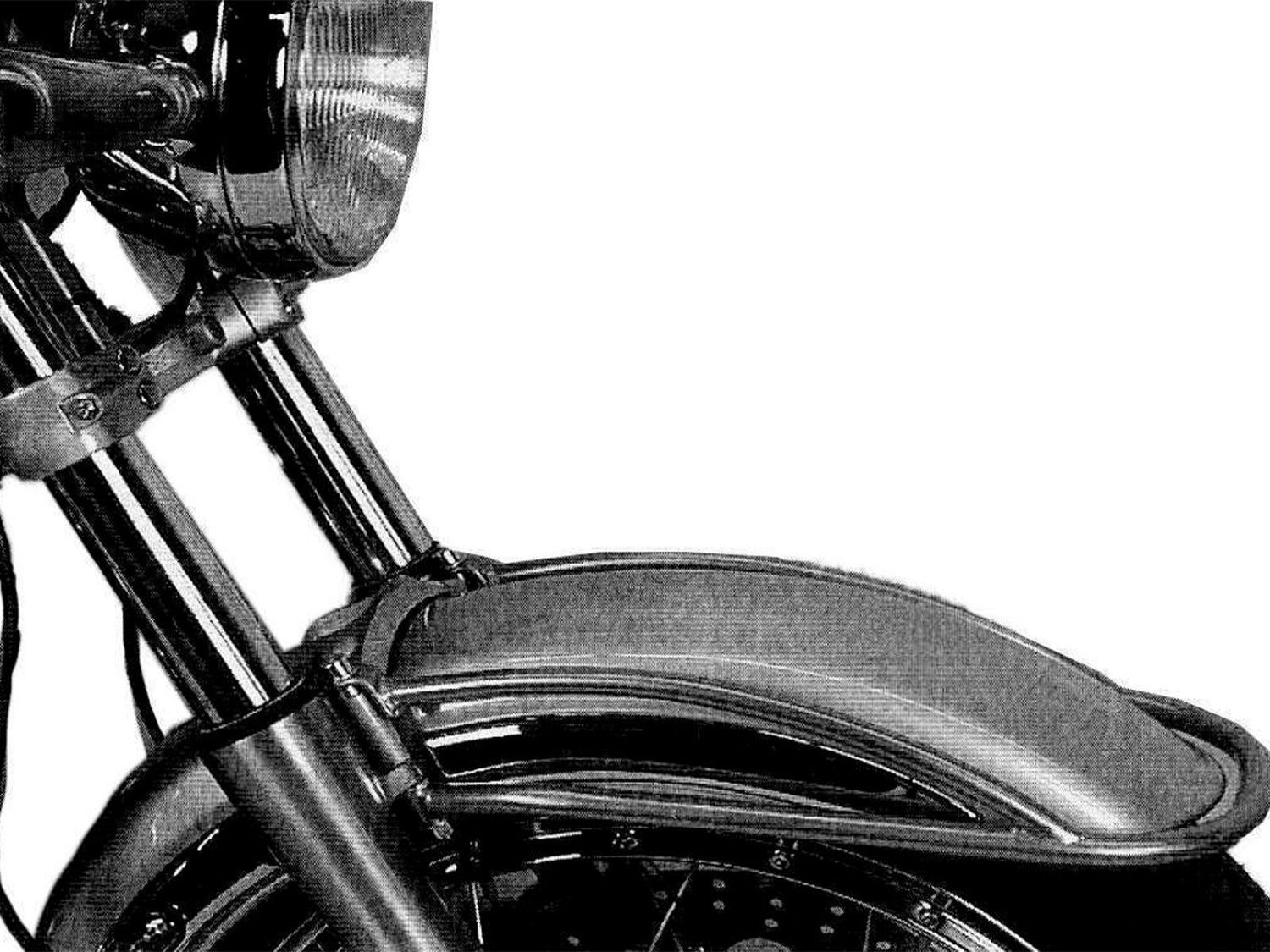 Protector Guardabarros Moto Guzzi California Evolution desde año 2001, Jackal, Special / Sport, Stone, metal, Stone Touring, 1100i, 100i-75 - Cromo
