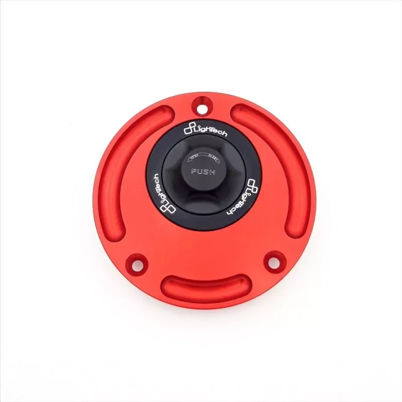 Lightech Tapa Del Tanque Con Cierre Rápido De Negro/Rojo SUZUKI GSX-S 2015-2022