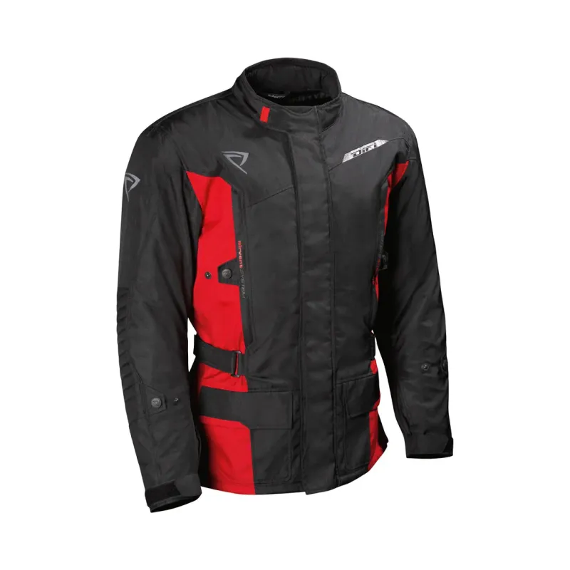 Chaqueta Difi Shuttle Aerotex Negro/Rojo