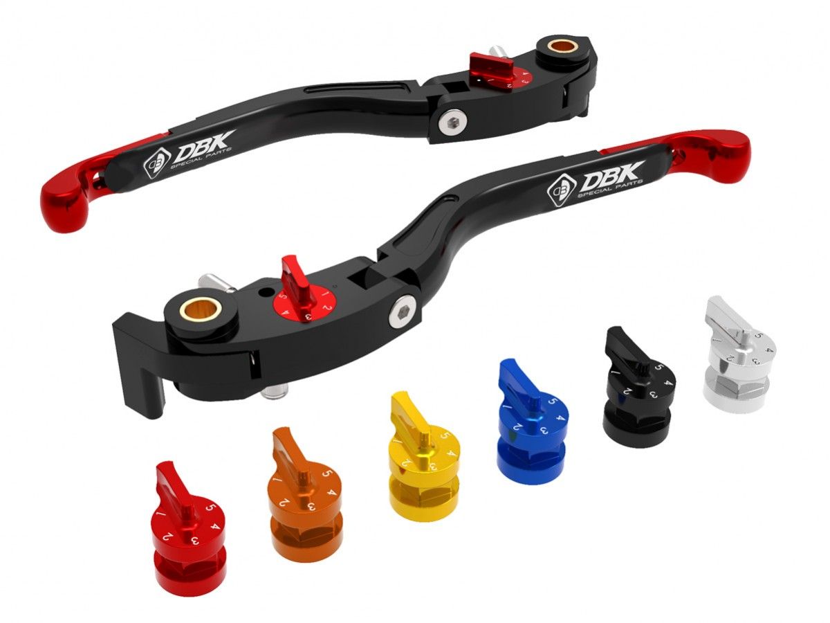 LEA16 - PALANCAS DE AJUSTE DE FRENO/EMBRAGUE ECO GP 2 para Ducati Diavel V4/ Multistrada V4/ Hypermotard 698/ Monster 937/ Streefighter V2/V4 /  Panigale V2/V4