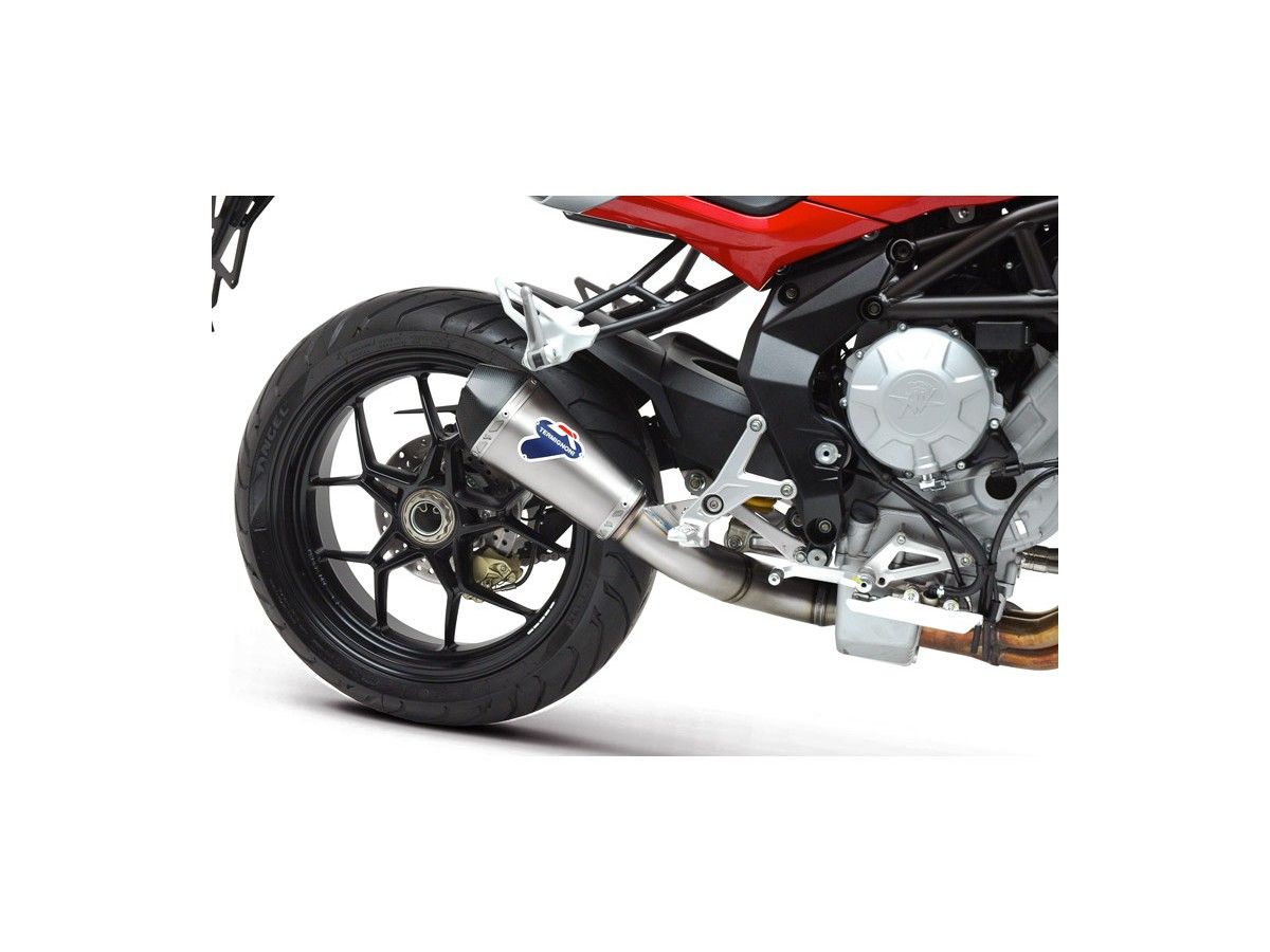 MV09080TV - Termignoni Slip On Inox Homologado Mv Agusta Brutale