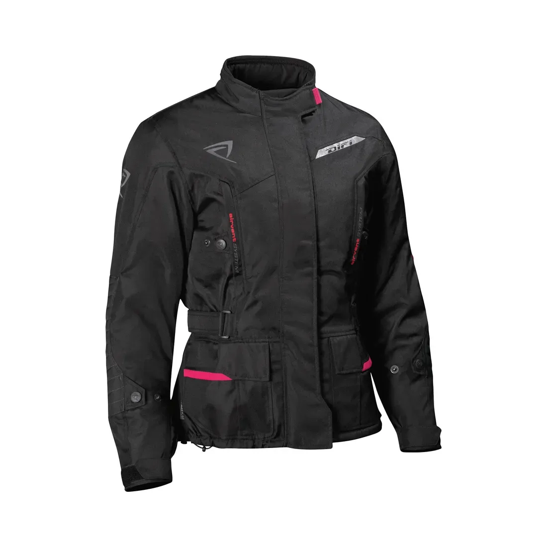 Chaqueta Difi Shuttle Senoras Aerotex Negro/Rosa