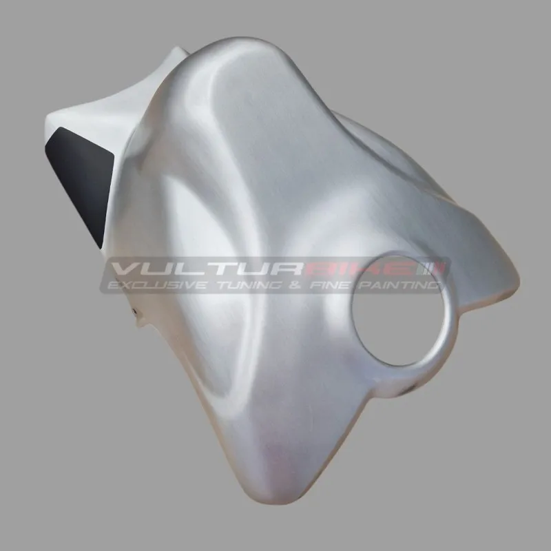 Tapa del depósito de aluminio cepillado - Ducati Panigale / Streetfighter V4