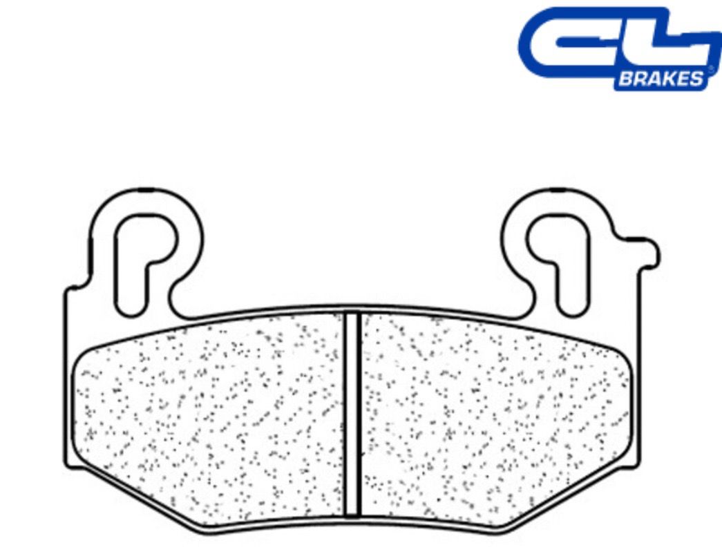 Pastillas de freno sinterizadas delanteras CL BRAKES para BMW R1300GS