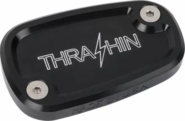 Tapa freno CAP RESERVOIR BRAKE REAR 18+ HARLEY DAVIDSON SOFTAIL BLACK TWICE CUT