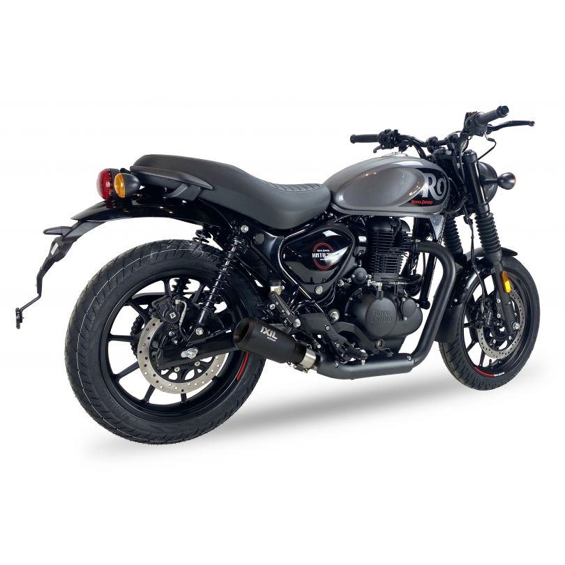 Escape Ixil SLIP ON - RACE XTREM BLACK - ROYAL ENFIELD HUNTER 350
