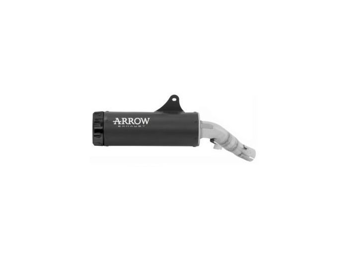 KIT SILENCIADOR REBEL ARROW ACERO OSCURO HONDA CMX 500 REBEL 2017-2024
