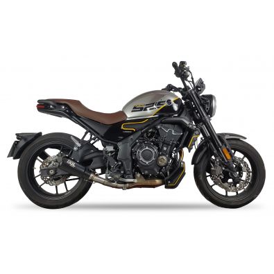 Escape Ixil SLIP ON - RACE XTREM BLACK - VOGE 525 AC (LX500-S)