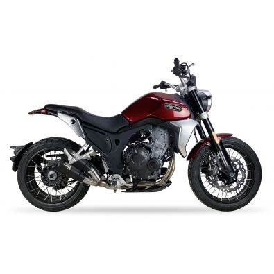 Escape Ixil DUAL SLIP ON (UPPER & LOWER) - RACE XTREM BLACK - MACBOR EIGHT MILLE 500 SCR - STR