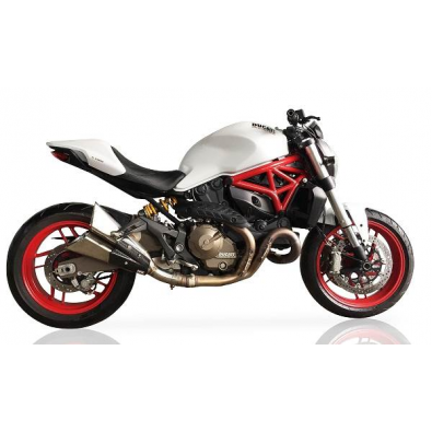 Escapes Ixil SLIP ON - DOUBLE SLASHED CONE XTREM - DUCATI M 821 MONSTER