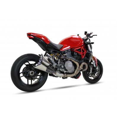 Escape Ixil SLIP ON - DOUBLE SLASHED CONE XTREM BLACK - DUCATI MONSTER 1200