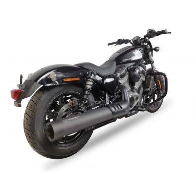 Escape Ixil SLIP ON - IRONHEAD ROUND BLACK - HARLEY DAVIDSON NIGHTSTER 22-24