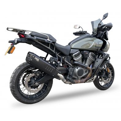 Escape Ixil SLIP ON - ULTRA LIGHT XTREM BLACK - HARLEY DAVIDSON PAN AMERICA 1250 / SPECIAL 21-24 (RA1)