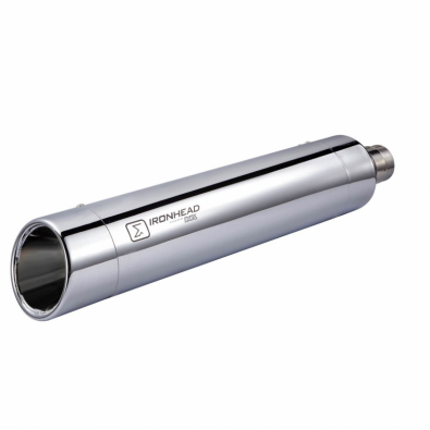 Escape Ixil SLIP ON - IRONHEAD ROUND CHROME - HARLEY DAVIDSON SOFTAIL DELUXE 2007-2016/  HARLEY DAVIDSON SOFTAIL SLIM 2012-2016