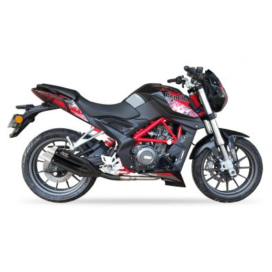 Escape Ixil SLIP ON - DUAL HYPERLOW BLACK XL - BENELLI TNT 250 - BN 251