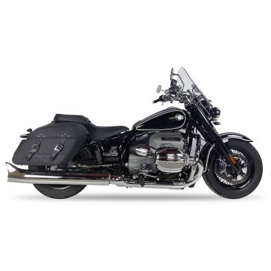 Escape Ixil SLIP ON - IRONHEAD ROUND CHROME - BMW R 18 B / TRANSCONTINENTAL / ROCTANE