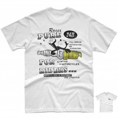 CAMISETA PURERACER VINTAGE ICON II WHITE CAMISETA PURERACER VINTAGE ICON II WHITE