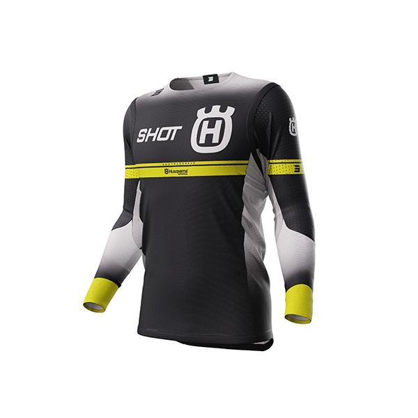 Conjunto AEROLITE HUSQVARNA LIMITED EDITION 2024 BLACK Shot Pantalón 42 / Camiseta L