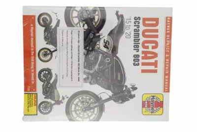 Manual de servicio HAYNES DUCATI SCRAMBLER 803 15-20