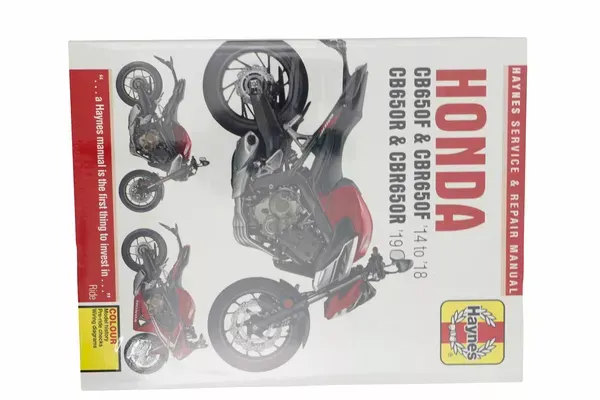 Manual de servicio HAYNES HONDA CB650F CBR650F CB650R CBR650R 14-19