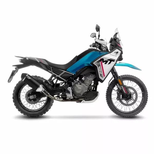 Silenciador Slip-On LV-14 Black Edition LEOVINCE MUFFLER LV-14 CF MOTO 450 MT BK Homologado