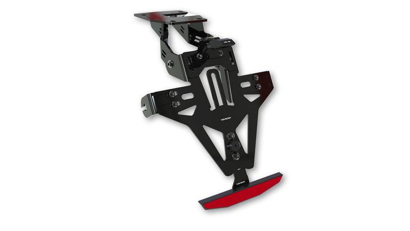 Soporte de Matrícula HIGHSIDER Akron-RS PRO-X para HONDA CB 1000 HORNET/ CB 650 R / CBR 650 R