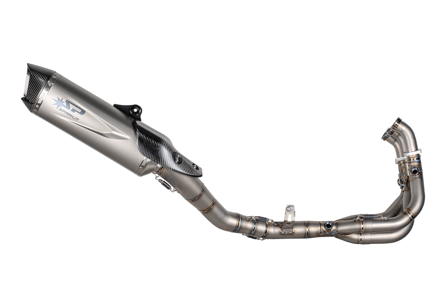 SPARK SISTEMA RACING FULL TITANIUM SSP600: Colector de titanio + silenciador Force Evo para YAMAHA YZF-R9ABS 2025