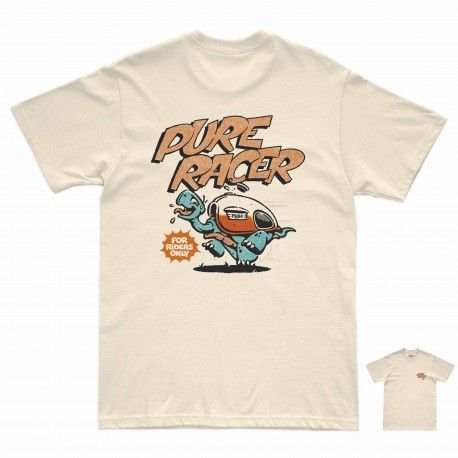 CAMISETA PURERACER SLOW BUT FUELED RAW