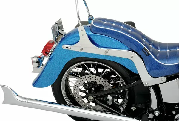 Guardabarros trasero KLOCK WERKS para HARLEY DAVIDSON FLST 00-17 BENCHMARK SOFTAIL REAR FENDER STRETCHED "STOCKER"