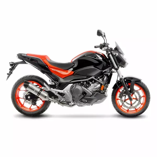 Escape Silenciador Slip-On LV One Evo Acero inox. LEOVINCE SLIP-ON SBK LVONE HONDA INTEGRA 750 D ABS Homologado
