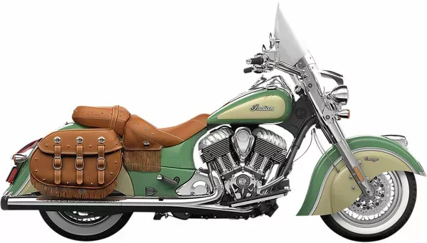 Silenciador Slip-On Duals de 4" para Indian Chief Vintage, Dark Horse RINEHART RACING MUFFLER 4" INDIAN 14-UP CH/BK