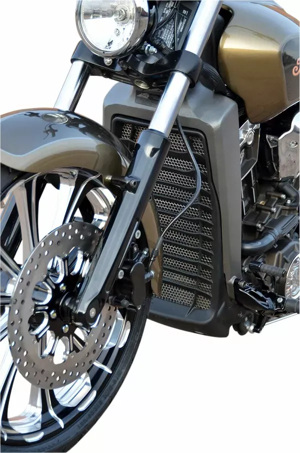 Protección de radiador Outrider KLOCK WERKS INDIAN - SCOUT - HONEYCOMB RADIATOR GUARD