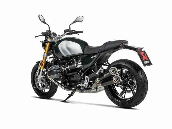 Silenciador Slip-On Line AKRAPOVIC MUFFLER S/O SS/BL R12 BMW NINET / R12