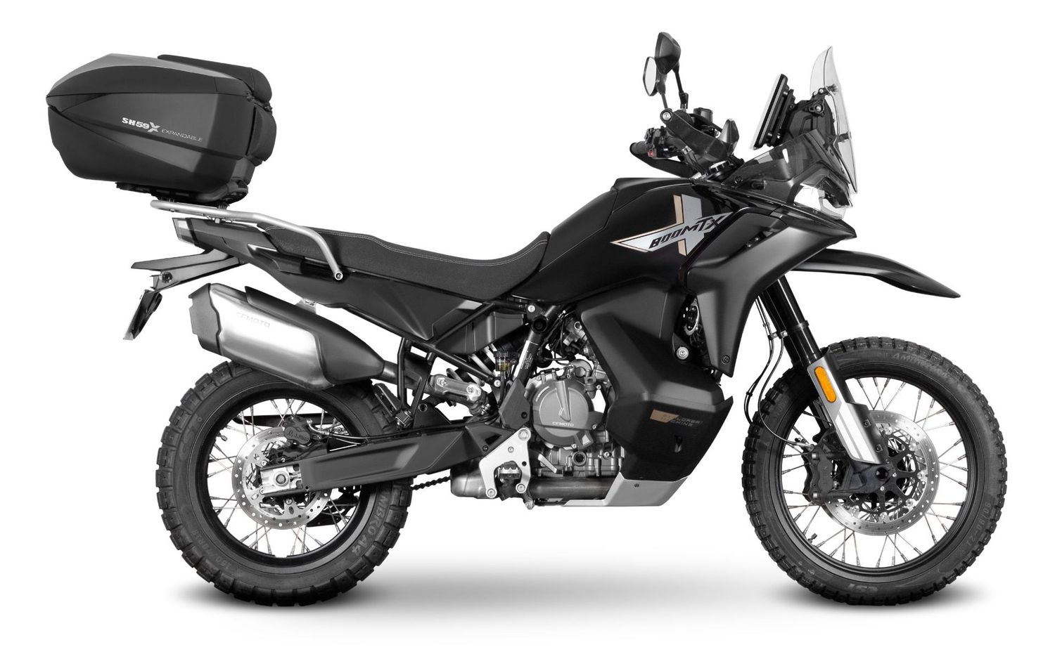 Fijaciones para montar una maleta superior TOP MASTER CF MOTO 450 MT/700 MT/800 MTX