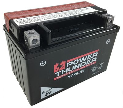 BATERÍA POWER THUNDER CTX9-BS SIN MANTENIMIENTO BATERÍA POWER THUNDER CTX9-BS SIN MANTENIMIENTO