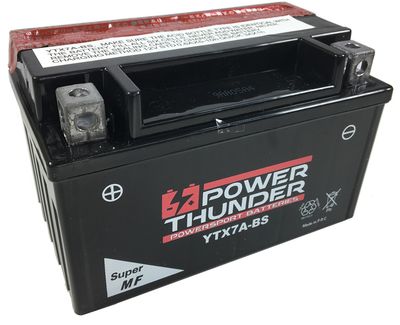 BATERÍA POWER THUNDER CTX7A-BS SIN MANTENIMIENTO BATERÍA POWER THUNDER CTX7A-BS SIN MANTENIMIENTO