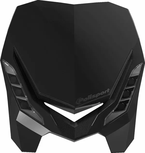 Foco delantero LED E-Blaze POLISPORT HEADLIGHT E-BLAZE BK/BK