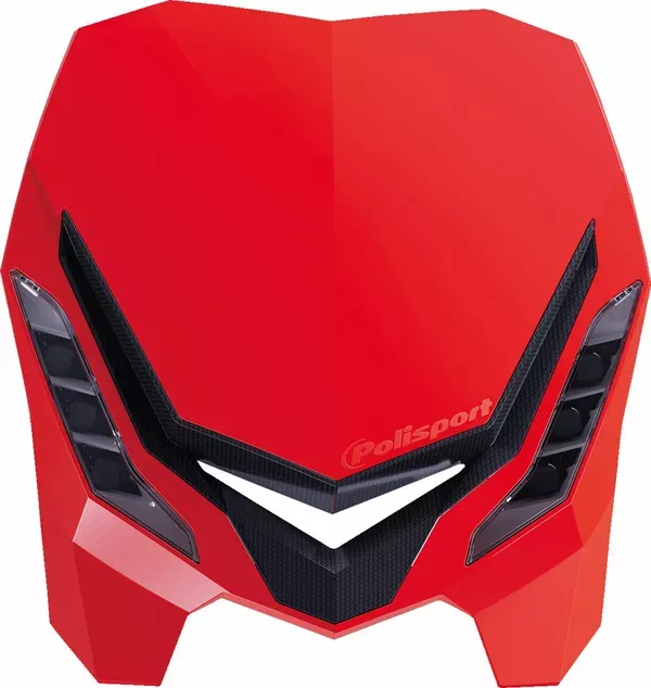 Foco delantero LED E-Blaze POLISPORT HEADLIGHT E-BLAZE RD/BK