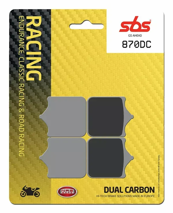 Pastillas de freno DC Racing Dual Carbon SBS para  BMW S1000RR