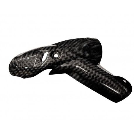 Protector de colector de escape lateral en carbono MONSTER 937