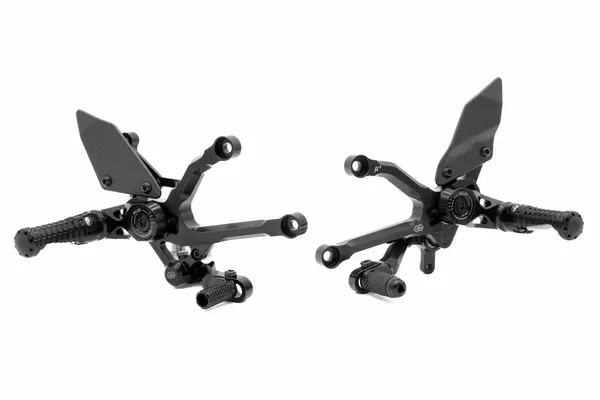 Juego de estriberas GILLES TOOLING DUCATI PANIGALE V4/S 2025- REARSET MUE2 BLK
