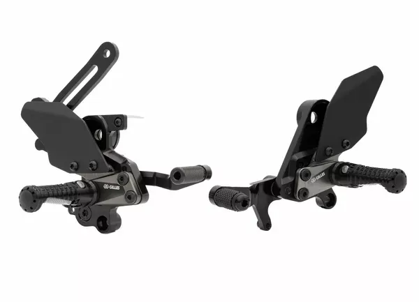 Estriberas ajustables AS31 Gilles Tooling para HONDA DAX 125 2022 - ADJUSTABLE REARSET AS31GT3 BLACK