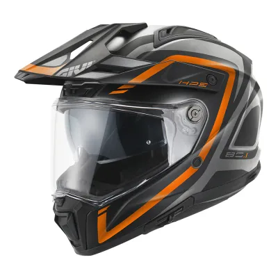 GIVI CASCO FULL H801 APEX TITA BLACK ORANGE - AXTE GIVI CASCO FULL H801 APEX TITA BLACK ORANGE - AXTE