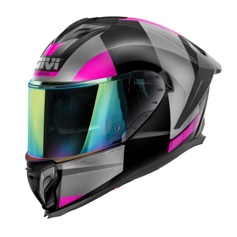 GIVI CASCO FULL H503 VISION BLA TIT FUCHSIA - VNBP