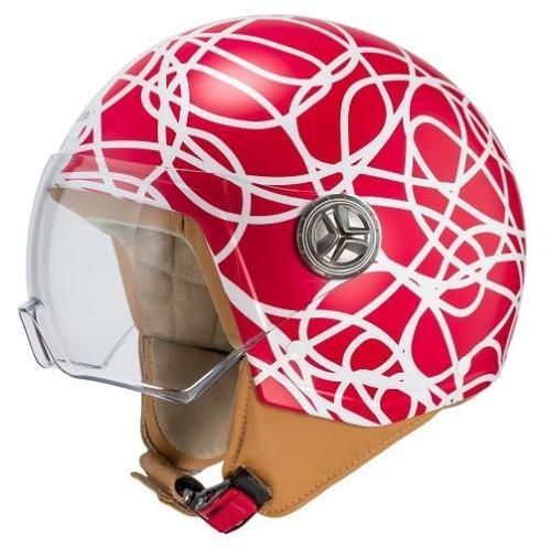 Casco AGATHA RUIZ DE LA PRADA ZETA 2 ARP LIO ROJO