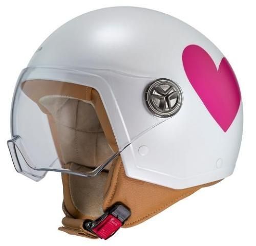Casco AGATHA RUIZ DE LA PRADA  ZETA 2 ARP CORAZON ROSA