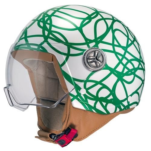 Casco AGATHA RUIZ DE LA PRADA ZETA 2 ARP LIO VERDE MATT