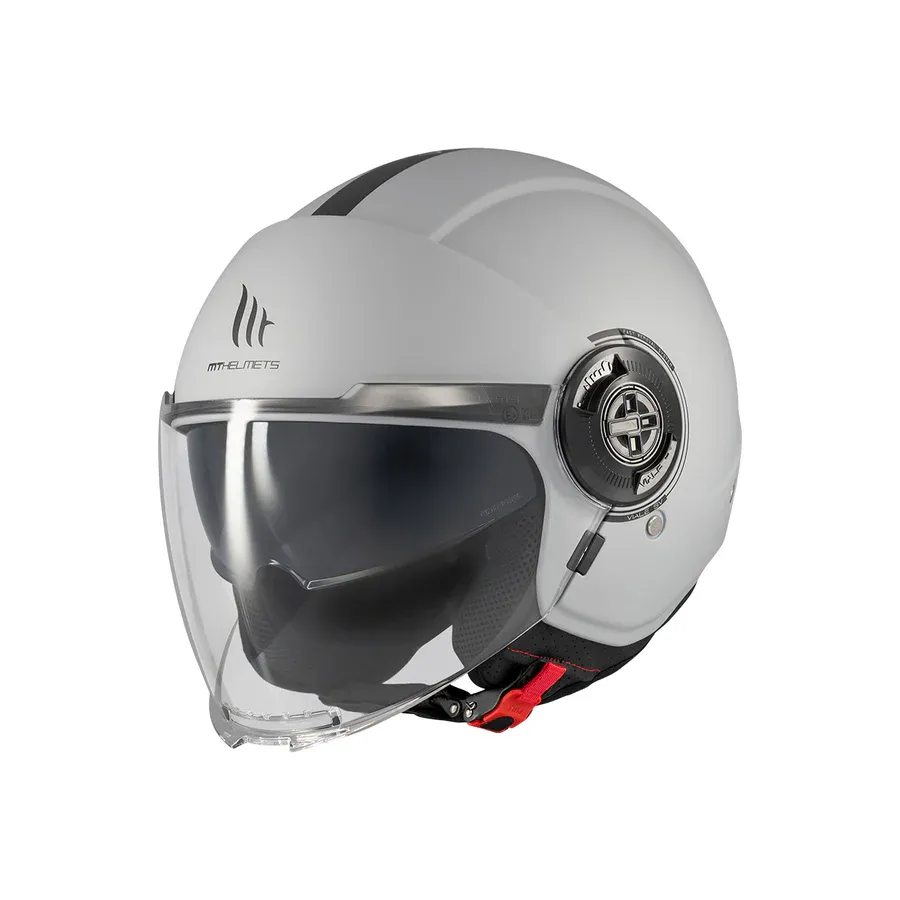 Mt Helmet VIALE SV S SOLID A12 GRIS MATE