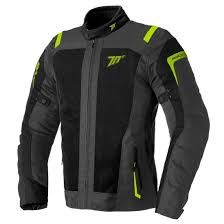 Chaqueta de verano Seventy SD-JT68 SAHARA Mujer en Gris/Amarillo Fluor